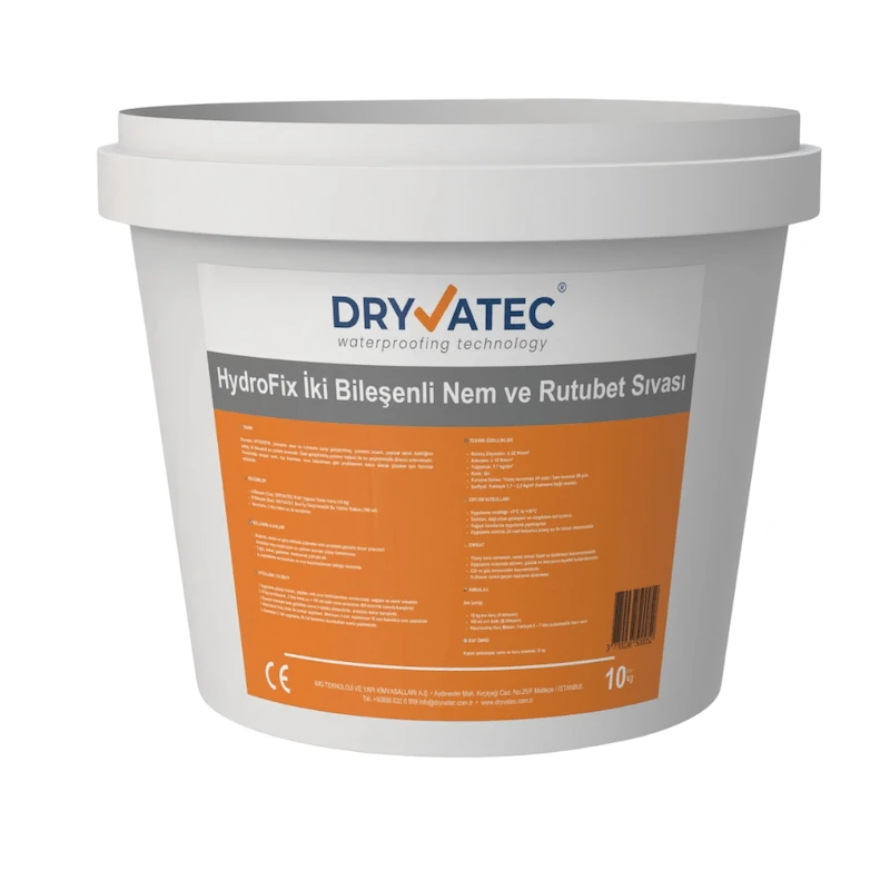 Dryvatec HydroFix 2 Bileşenli Nem ve Rutubet Sıvası 10kg